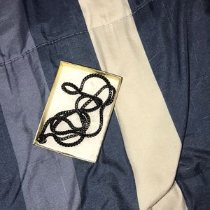 Black stainless steel chain